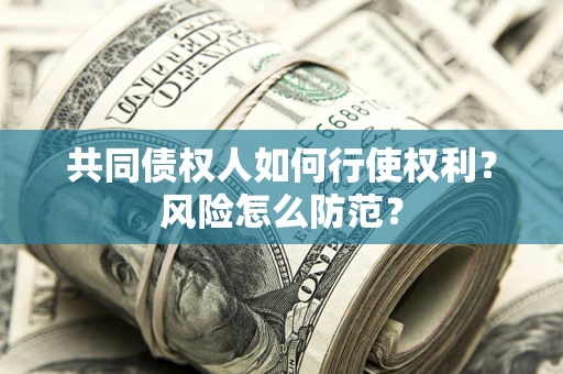 北京共同债权人如何行使权利？风险怎么防范？