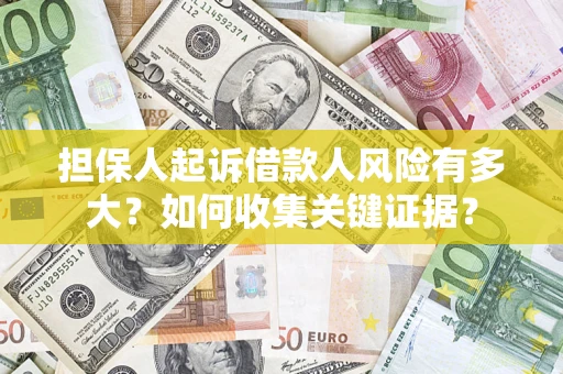 北京担保人起诉借款人风险有多大？如何收集关键证据？