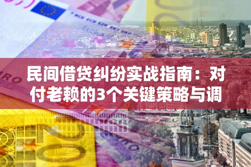 北京民间借贷纠纷实战指南：对付老赖的3个关键策略与调解盲区解析